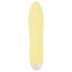 Cuties Mini - Rechargeable Silicone Vibrator (Yellow)