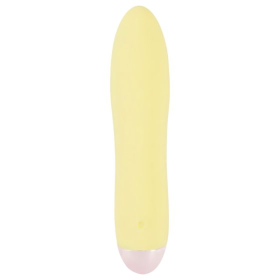 Cuties Mini - Rechargeable Silicone Vibrator (Yellow)