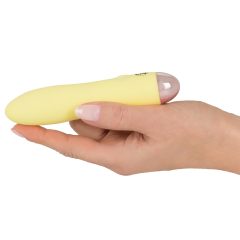 Cuties Mini - Rechargeable Silicone Vibrator (Yellow)