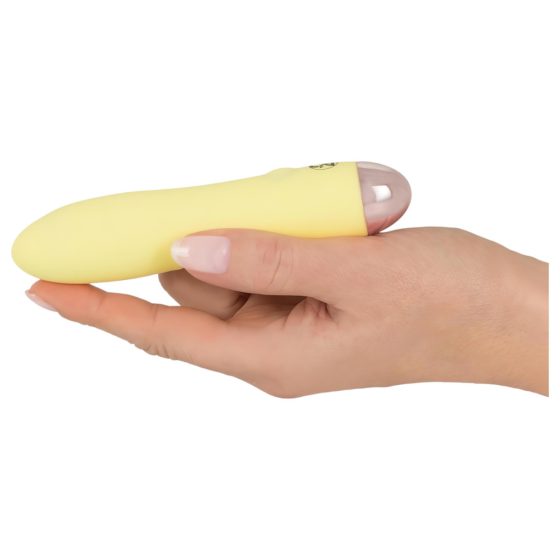 Cuties Mini - Rechargeable Silicone Vibrator (Yellow)