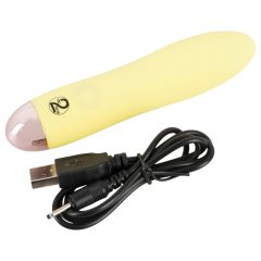 Cuties Mini - Rechargeable Silicone Vibrator (Yellow)