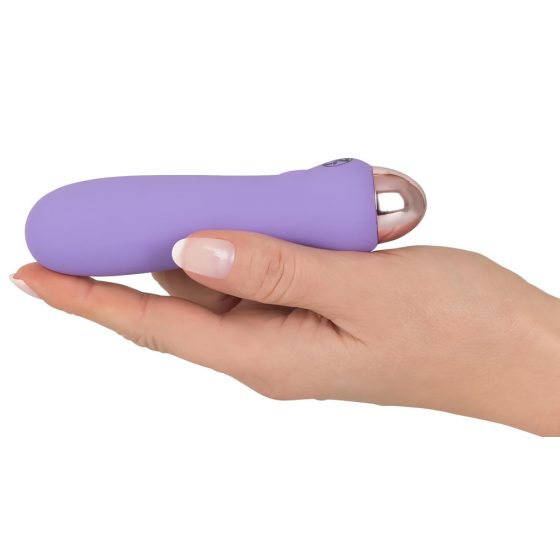 Cuties Mini Purple - Rechargeable Silicone Vibrator (Purple)