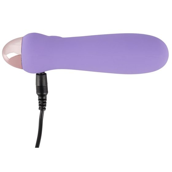 Cuties Mini Purple - Rechargeable Silicone Vibrator (Purple)