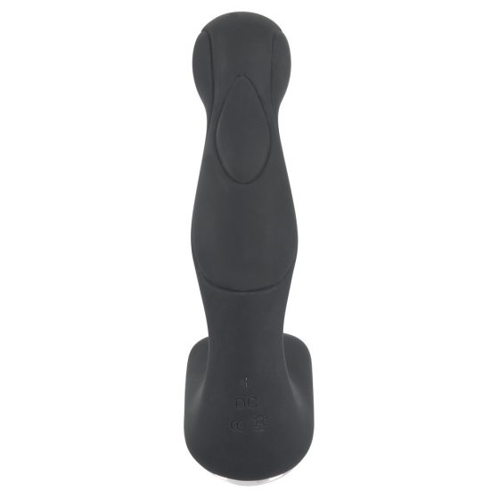 Rebel - cordless, beginner, wavy prostate vibrator (black)