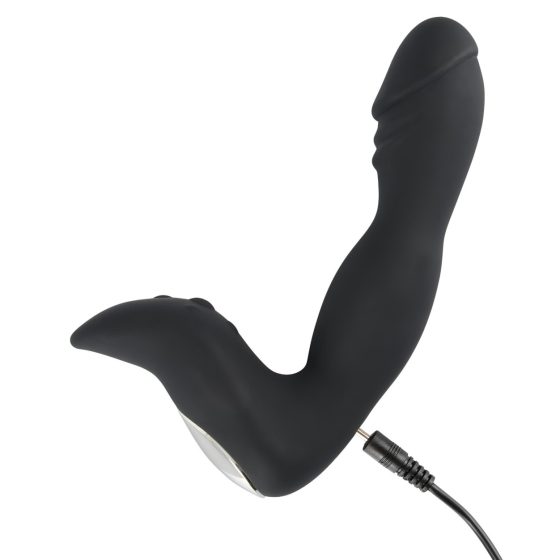 Rebel - Battery-Powered Penis Prostate Vibrator (Black)