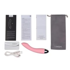 Svakom Amy - Rechargeable G-Spot Vibrator (Light Pink)