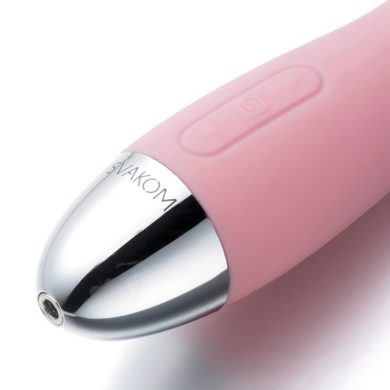 Svakom Amy - Rechargeable G-Spot Vibrator (Light Pink)