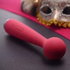   / Svakom Emma Mini Wand - Rechargeable Massage Vibrator (Red)