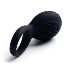   Svakom Tyler - Rechargeable, Waterproof Vibrating Cock Ring (Black)