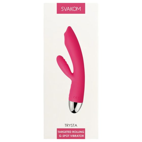 Svakom Trysta - Moving Ball Clitoral Vibrator (Red)