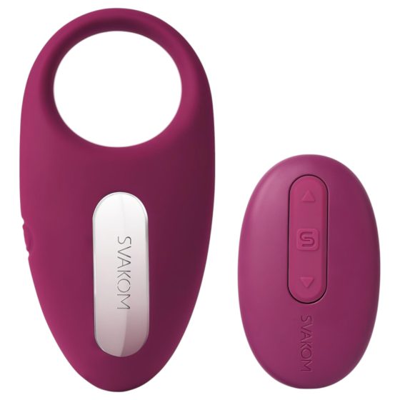 / Svakom Winni - Wireless Vibrating Penis Ring (Purple)