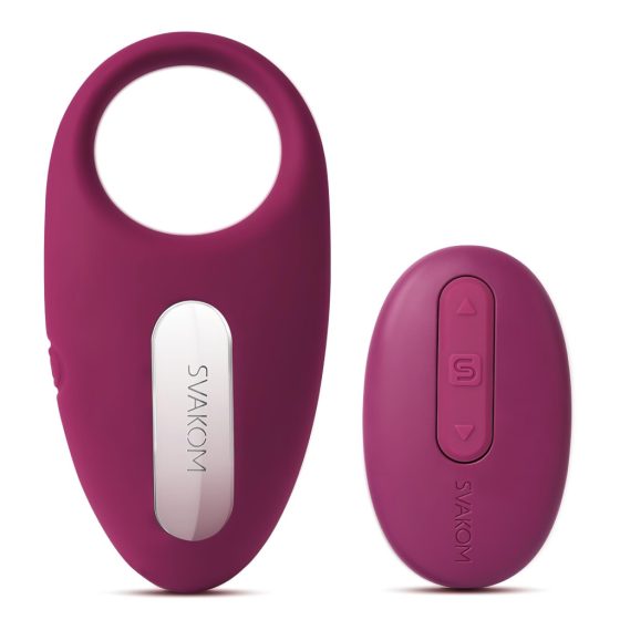 Svakom Winni - Wireless Vibrating Penis Ring (Purple)