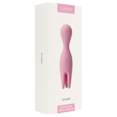 Svakom Nymph - Rechargeable Clitoral Vibrator (Pale Pink)