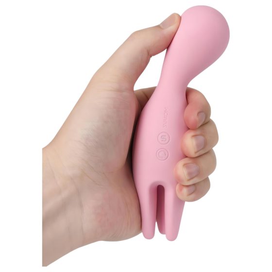 Svakom Nymph - Rechargeable Clitoral Vibrator (Pale Pink)