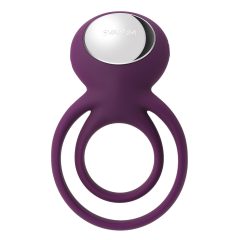 Svakom Tammy - Rechargeable Vibrating Cock Ring (Purple)