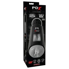   PDX Ultimate Milker - Rechargeable, Penis-Milking Pussy Masturbator (Black)