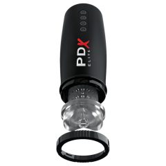   PDX Elite Moto Bator 2 - Suction, Thrusting, Vibrating Masturbator (Black)