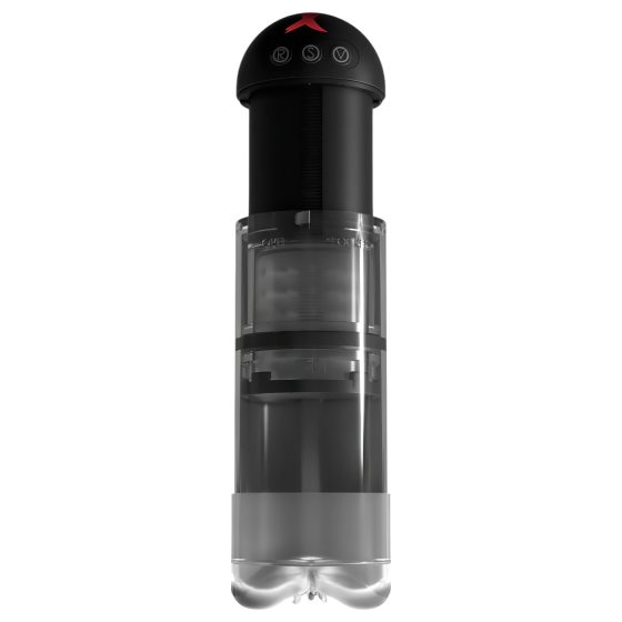 PDX Elite Extender Pro - Electric Suction and Vibration Masturbator (Black)