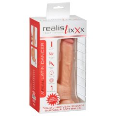   / Realistixxx Latin Dancer - Rechargeable, Rotating Realistic Vibrator (Natural)