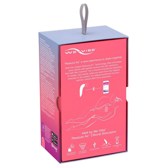 We-Vibe Melt - Smart Air-Pulse Clitoral Stimulator (Coral)