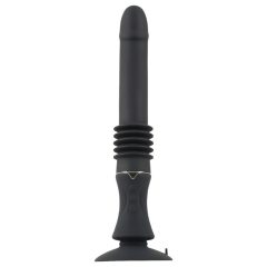   You2Toys Fucking Machine - Rechargeable Suction-Cup Thrusting Vibrator (Black)