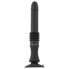   You2Toys Fucking Machine - Rechargeable Suction-Cup Thrusting Vibrator (Black)