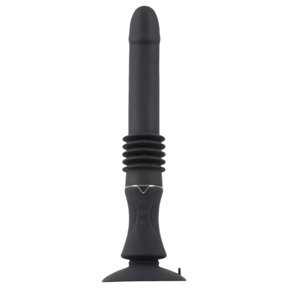 You2Toys Fucking Machine - Rechargeable Suction-Cup Thrusting Vibrator (Black)