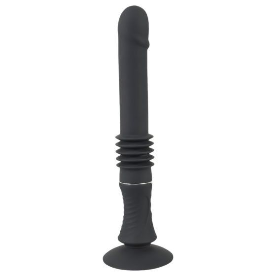 You2Toys Fucking Machine - Rechargeable Suction-Cup Thrusting Vibrator (Black)