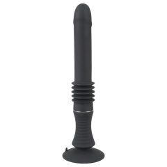   You2Toys Fucking Machine - Rechargeable Suction-Cup Thrusting Vibrator (Black)