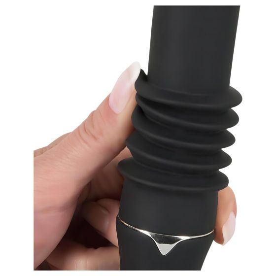 You2Toys Fucking Machine - Rechargeable Suction-Cup Thrusting Vibrator (Black)