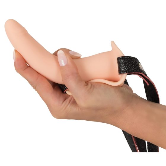 You2Toys - Rechargeable Strap-On Vibrator (Natural)