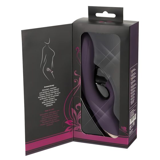 Javida - Waterproof Clitoral Suction Vibrator (Purple)