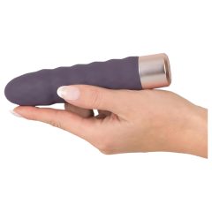   You2Toys Elegant Diamond - Rechargeable Wand Vibrator (Dark Purple)