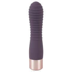   You2Toys Elegant Flexy - rechargeable, ridged G-spot vibrator (dark purple)