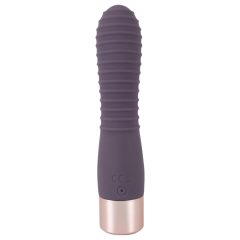   You2Toys Elegant Flexy - Rechargeable Ribbed G-spot Vibrator (Dark Purple)