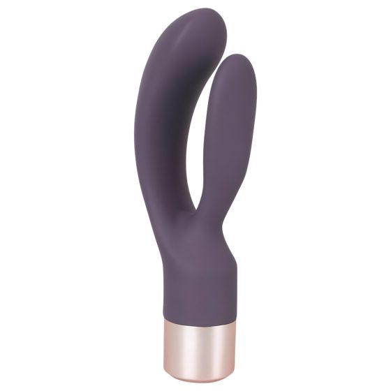 You2Toys Elegant Double - Rechargeable, Clitoral Arm Vibrator (Dark Purple)