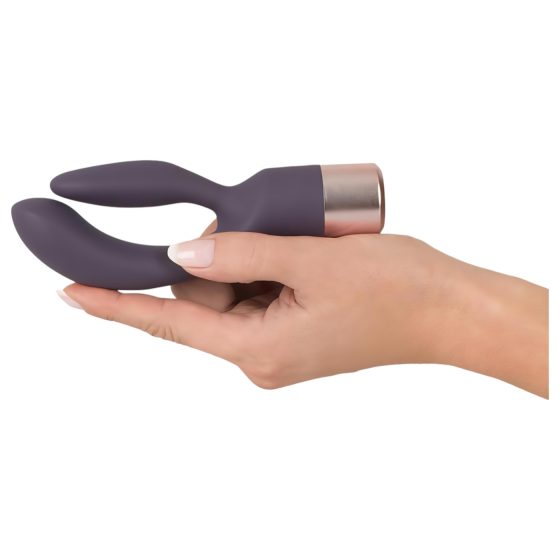 You2Toys Elegant Double - Rechargeable, Clitoral Arm Vibrator (Dark Purple)