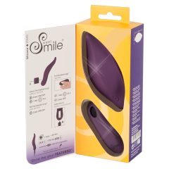  SMILE Panty - Rechargeable, Wireless, Waterproof Clitoral Vibrator (Purple)