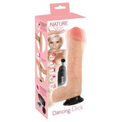   Nature Skin - Dancing Dick Rotating Realistic Vibrator (Natural)