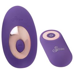   SMILE Panty - Rechargeable, Wireless Clitoral Vibrator (Purple)