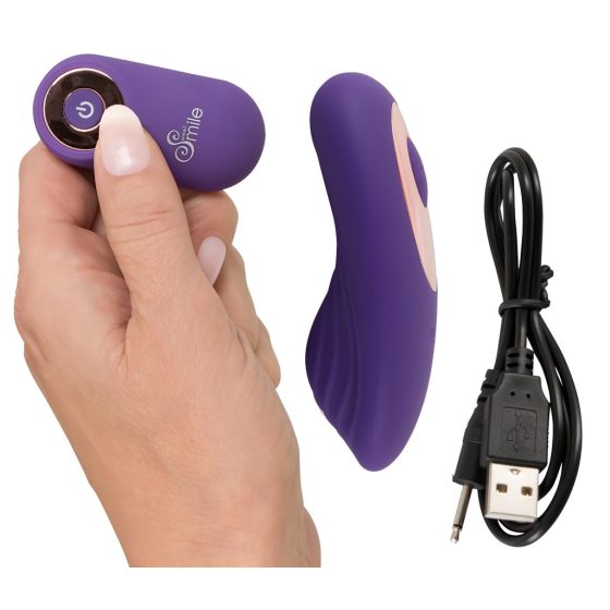 SMILE Panty - Rechargeable, Wireless Clitoral Vibrator (Purple)