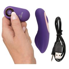   SMILE Panty - Rechargeable, Wireless Clitoral Vibrator (Purple)