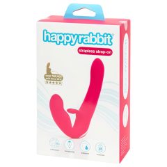 Happyrabbit Strap-On Vibrator (Pink)