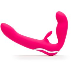 Happyrabbit Strap-On Vibrator (Pink)