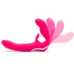 Happyrabbit Strap-On Vibrator (Pink)