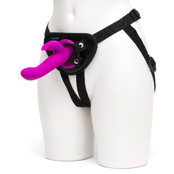 Happyrabbit Strap-On - Rabbit Vibrator (Purple)