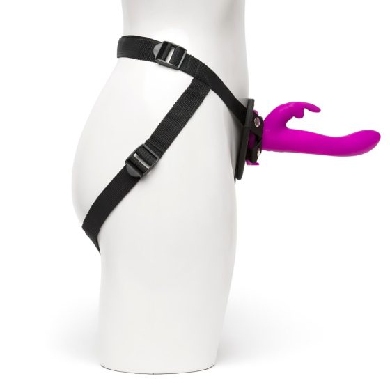 Happyrabbit Strap-On - Rabbit Vibrator (Purple)