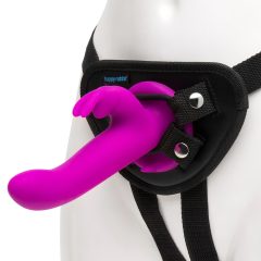 Happyrabbit Strap-On - Rabbit Vibrator (Purple)