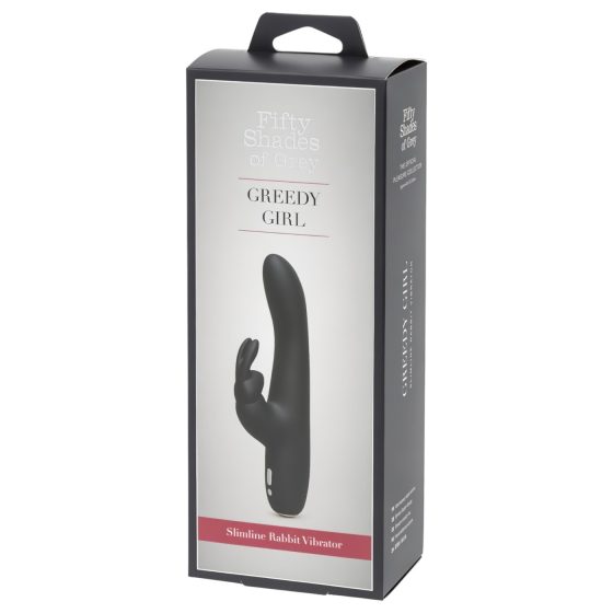 Fifty Shades of Grey Greedy Girl - Rechargeable Vibrator (Black)