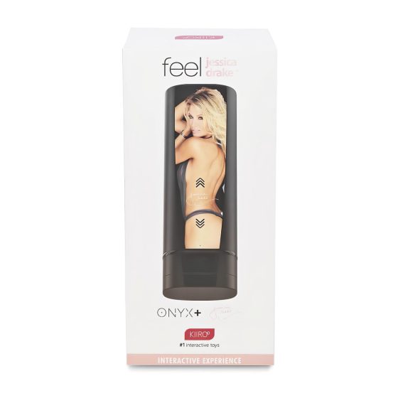 Kiiroo Onyx+ Jessica Drake Edition - Interactive Masturbator (Black)